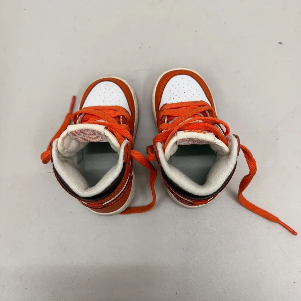 Nike Jordan 1 Retro High OG Starfish Sneakers Shoes CU0450-101 Infant Baby sz 5C